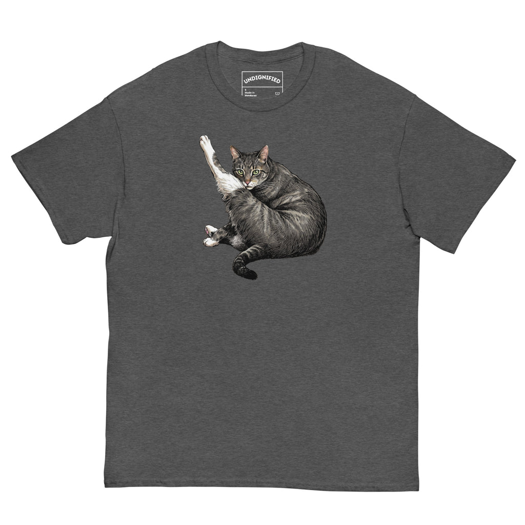 Heather Grey Tabby Cat Classic Tee